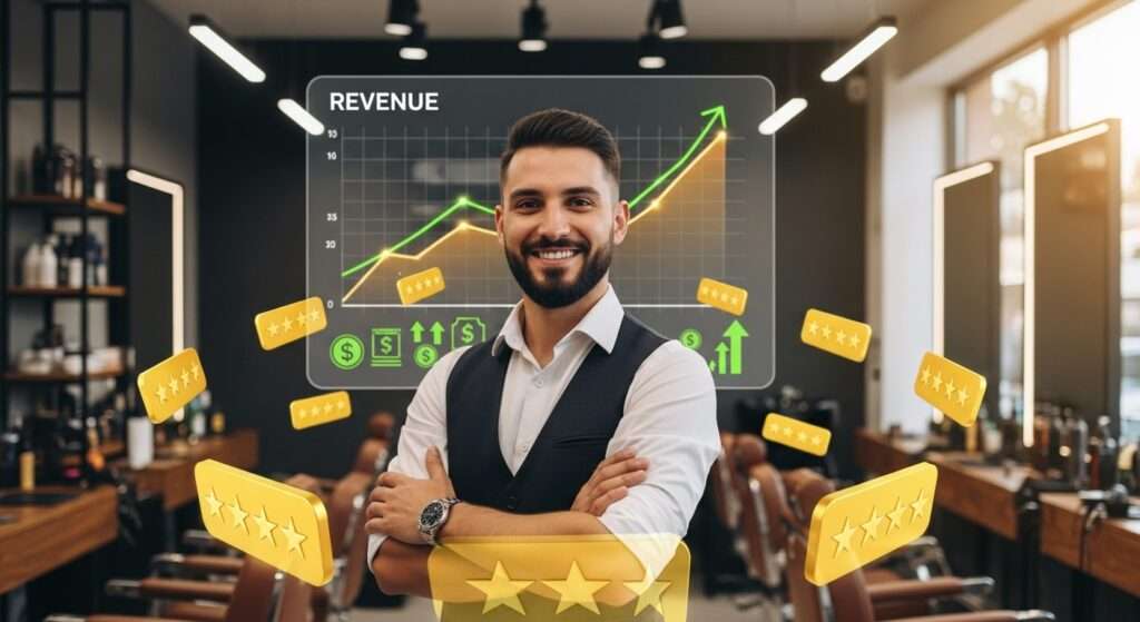 dono de barbearia que fez visagismo pandami 