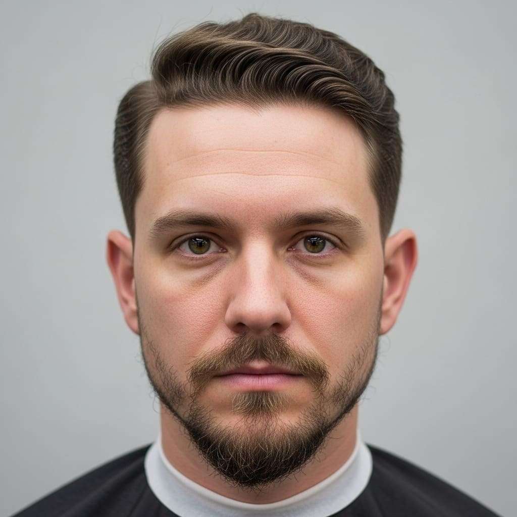 Visagismo masculino para formato de rosto coração