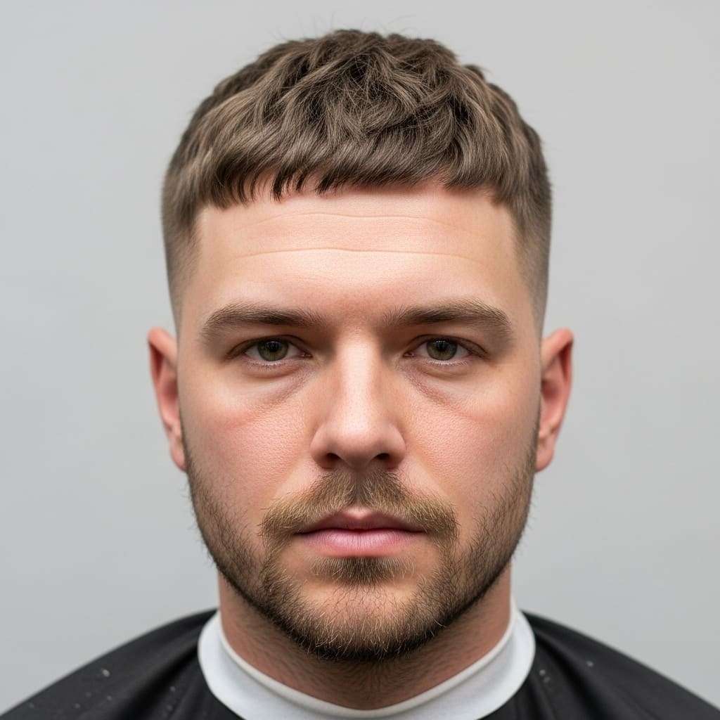 Visagismo masculino para formato de rosto quadrado