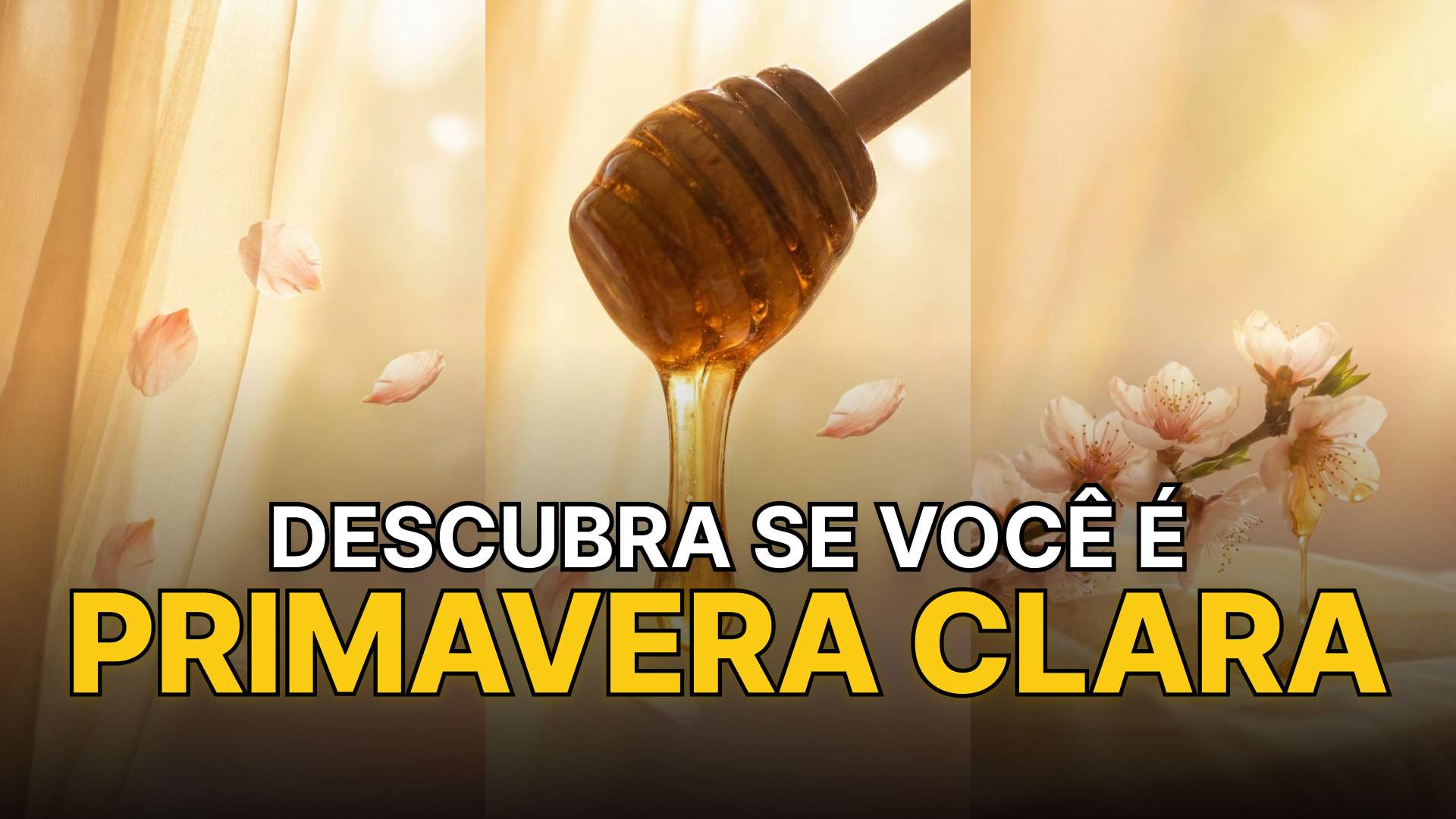 Representação abstrata da paleta de cores da primavera clara