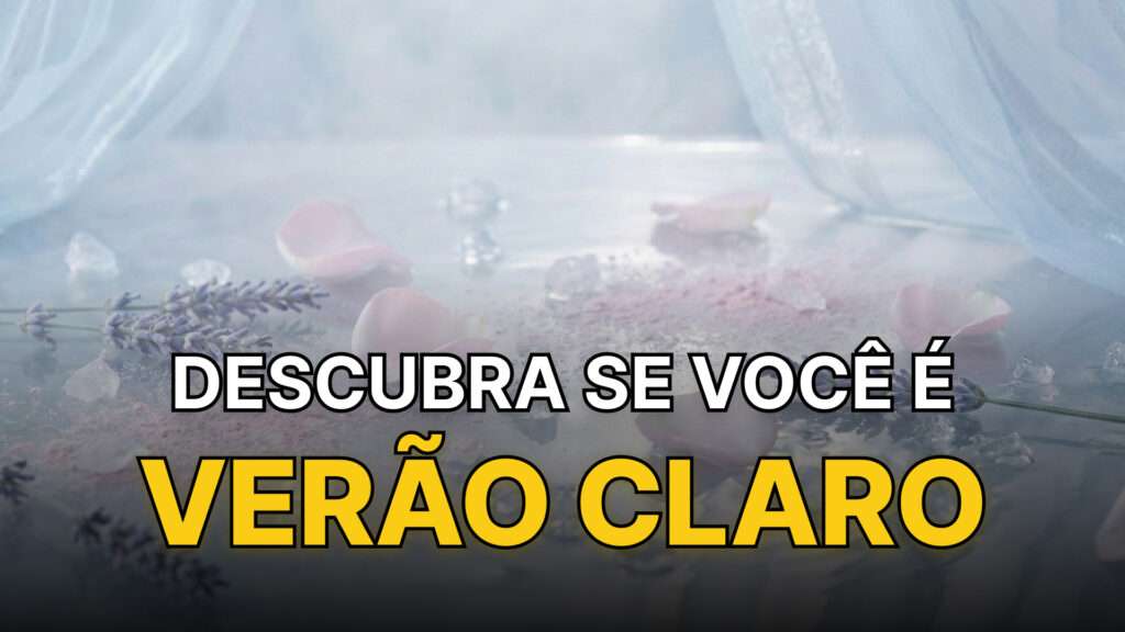 Representação abstrata da paleta de cores da verão claro